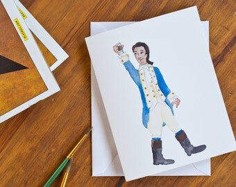 Hamiltines Hamilton Valentine Postcards Set by CaseyBarberSHOP