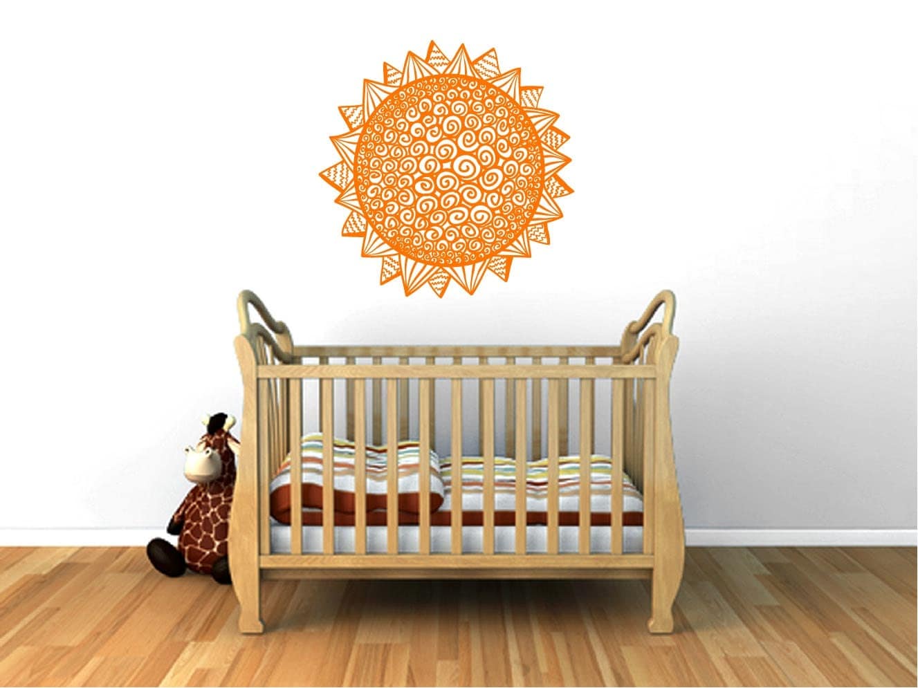 Geometric Sun Wall Decal Geometry Sunburst Decal - ðzoom geometric sun wall decal geometry sunburst decal - ðzoom