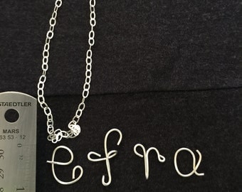 letter d, e, f, personalized, lilyb444, jewelry, wedding, sterling silver,