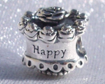 PANDORA Happy Birthday Charm FREE SHIPPING