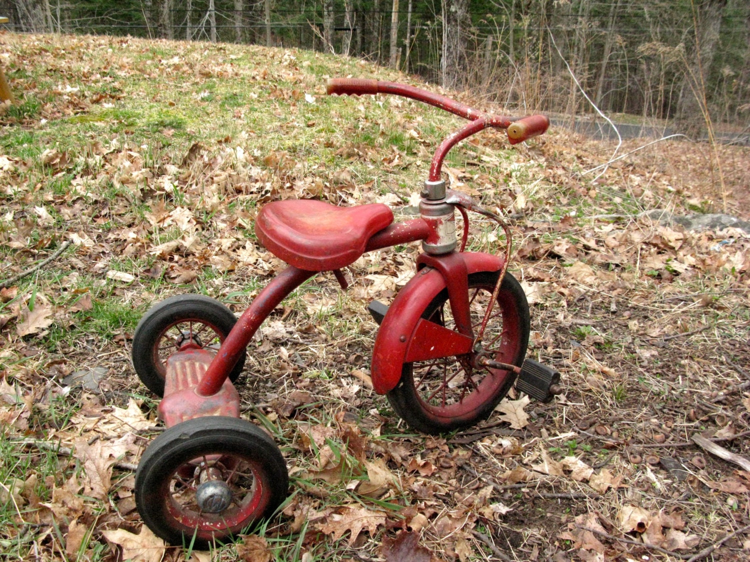 Vintage Murray Red Tricycle. Classic. Still Works