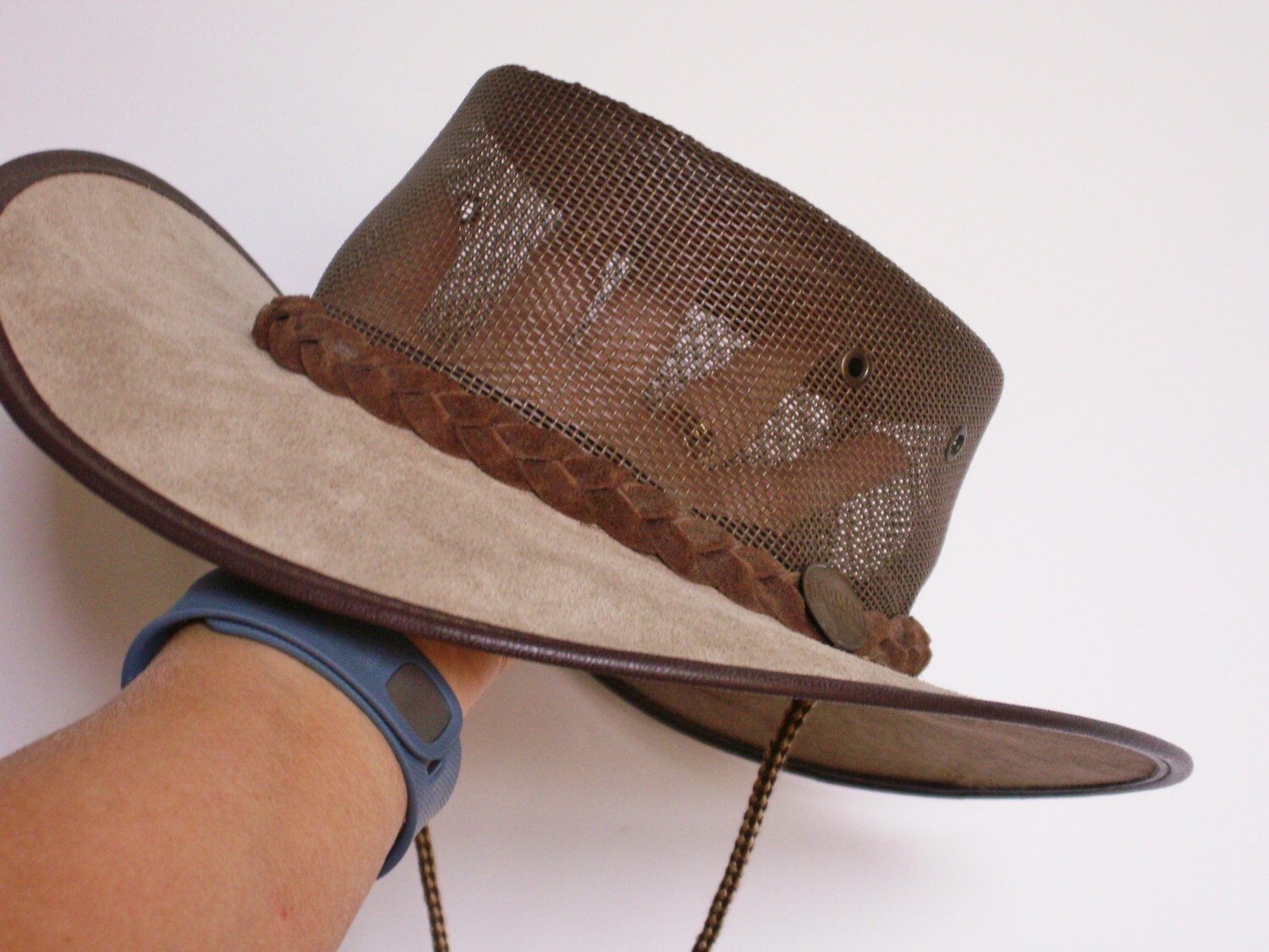 Barmah Hats Australian Suede Leather Cooler Hat Made in