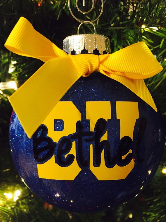 Personalized College Christmas Ornament School Ornament