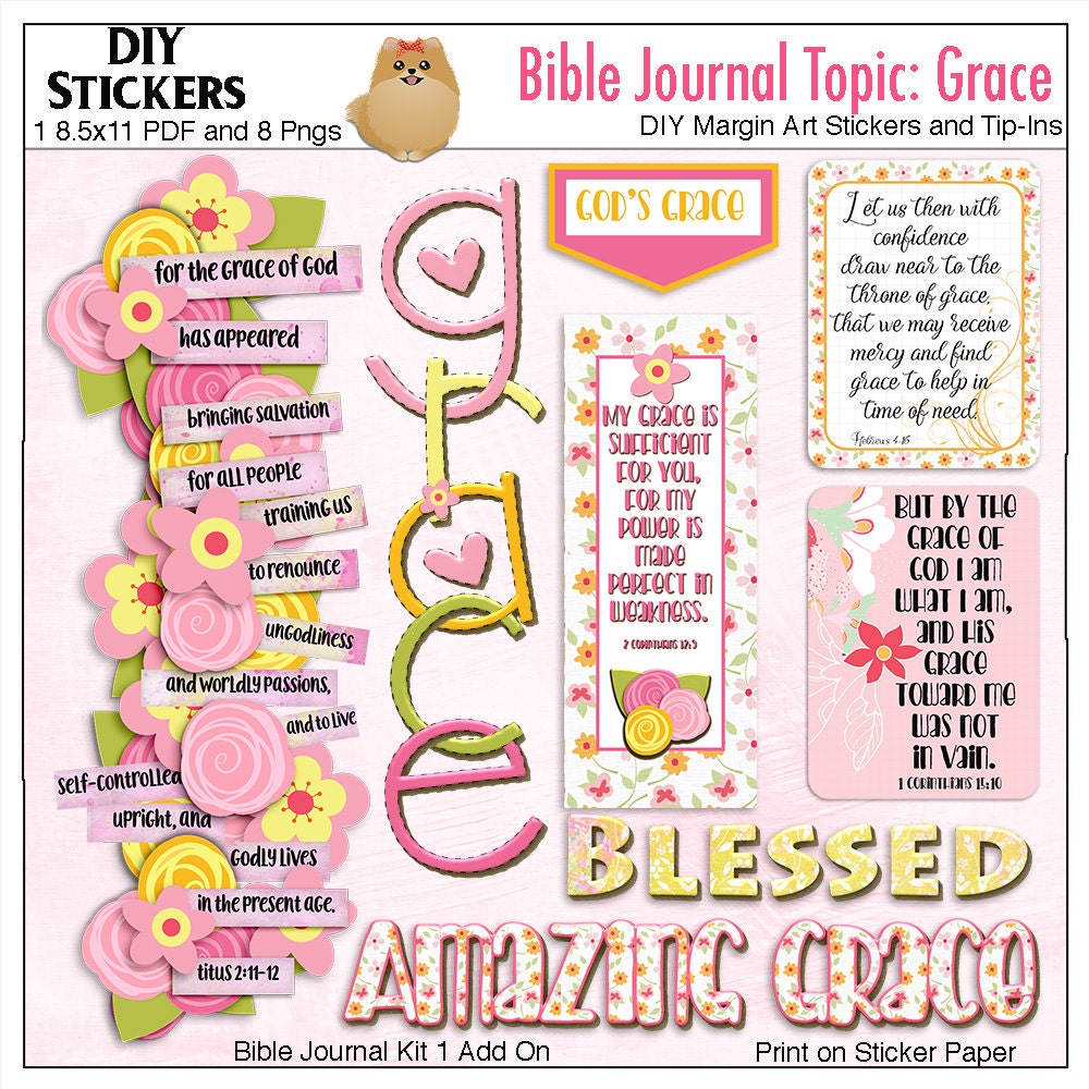 Free Printable Bible Journaling Kit