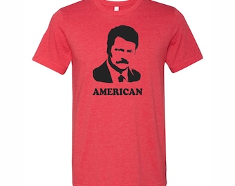 parks and rec ron swanson shirt