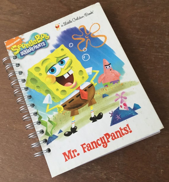 SpongeBob SquarePants Mr. Fancy Pants Little Golden Book