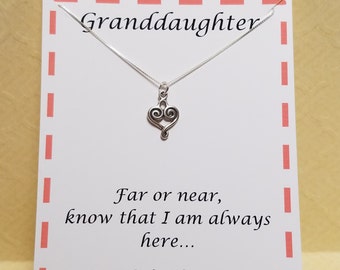 Grandmother Charm, Granddaughter Charm, Dangle Charm, Splt Dangle