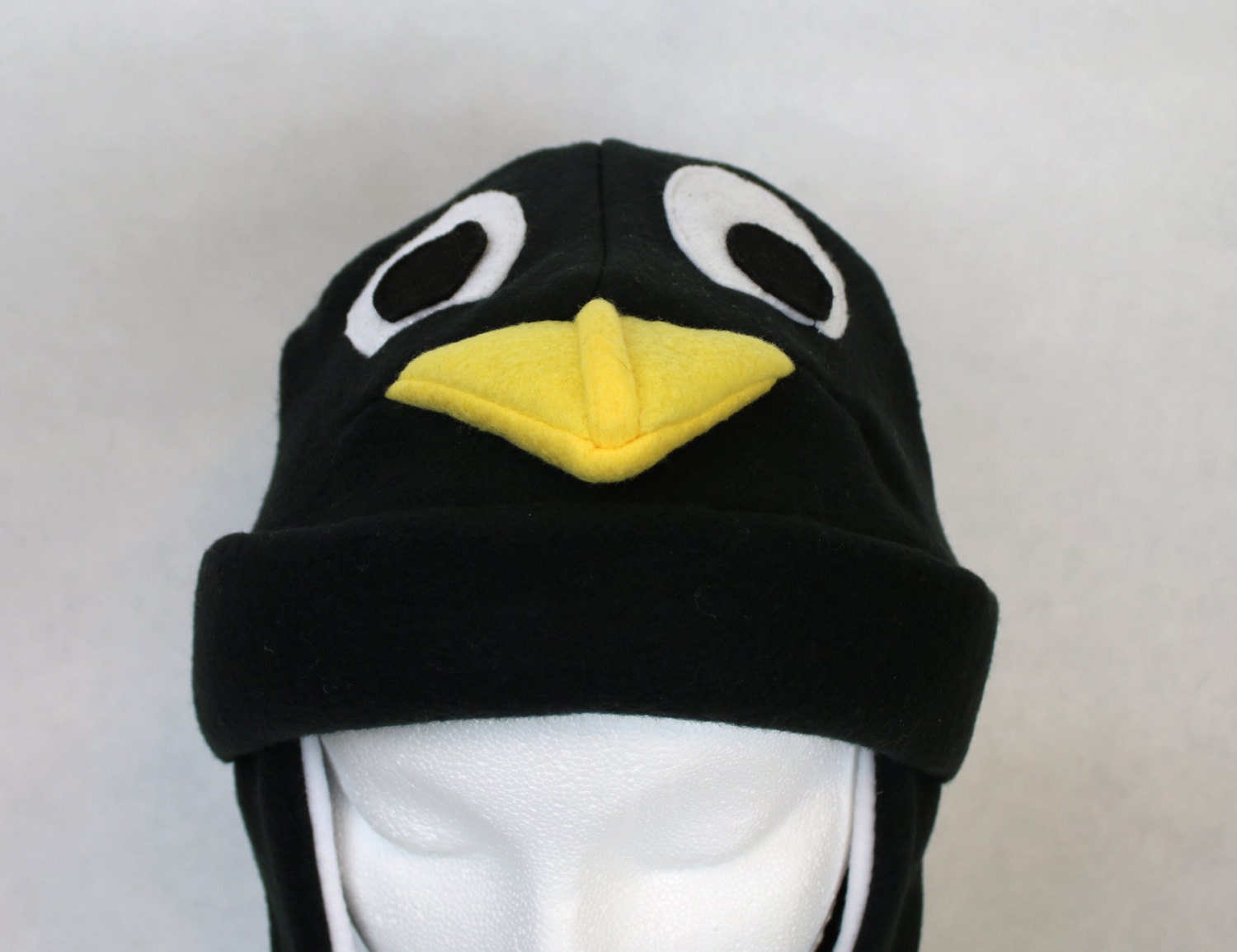 Adult Penguin Fleece Hat