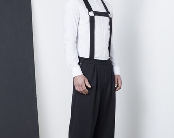 Mens overall, Mens overalls, Mens overall shorts, Mens wool overall, Mens black overall, Mens jumpsuit, Mens black jumpsuit, Mens clothing