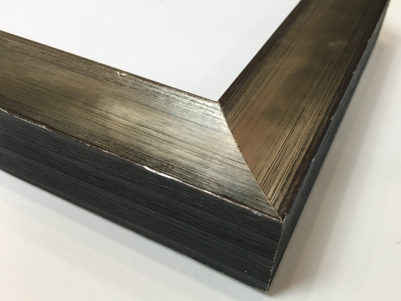 Rustic Silver Frame Distressed Silver Frame Silver Wedding