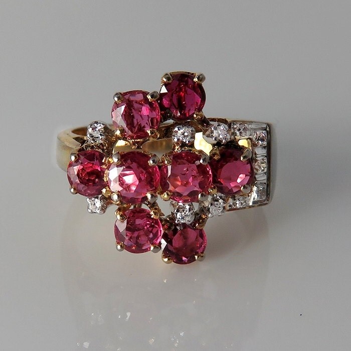 Antique ruby engagement rings london