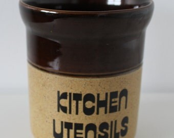 Kitchen Utensils Storage Container Pot Ceramic
