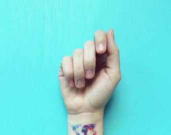 tattoo watercolor etsy tattoo watercolor etsy