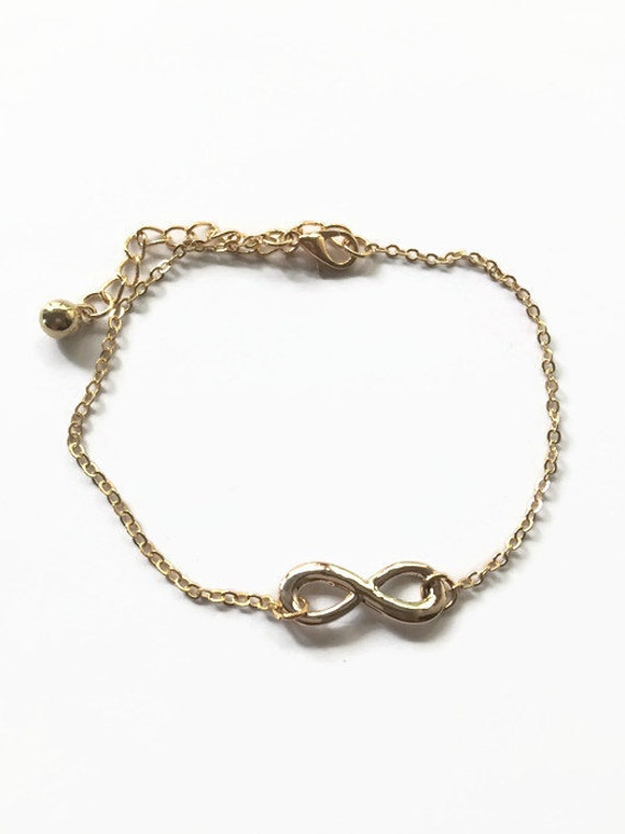 Gold Infinity Anklet Gold Infinity Chain Anklet Minimalist