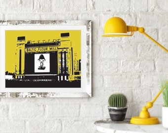 Baltic Centre of Contemporary Art Print. Architectural Print