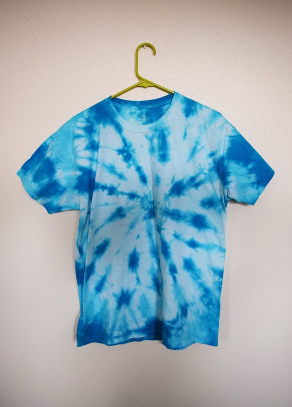 clouds tie dye shirt