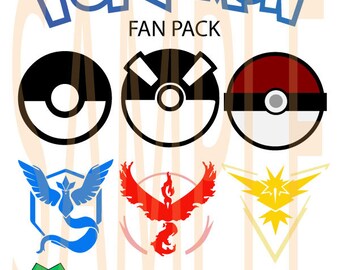 SALE!! Pokemon Go SVG Monogram Frames Cut Files SVG ,Dxf, eps, png monogram clip-art pack vector files.