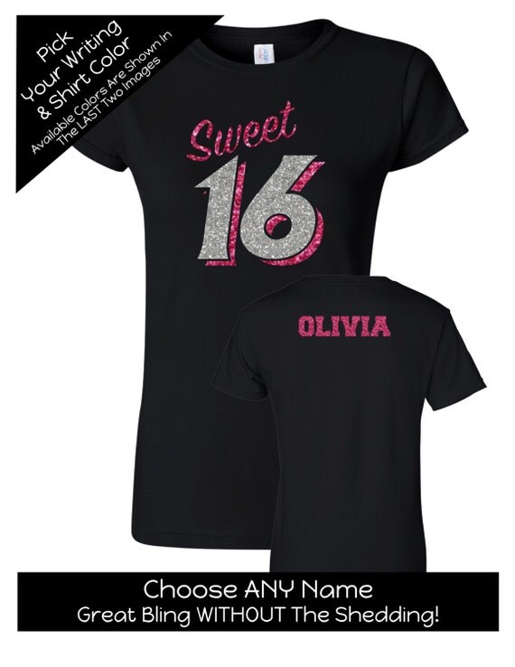 sweet 16 birthday shirt