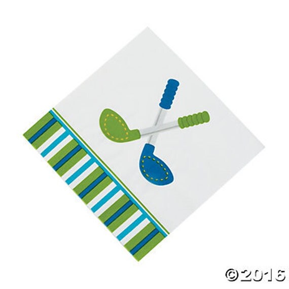 Golf Party Napkins / Golf party theme /Golf theme Party