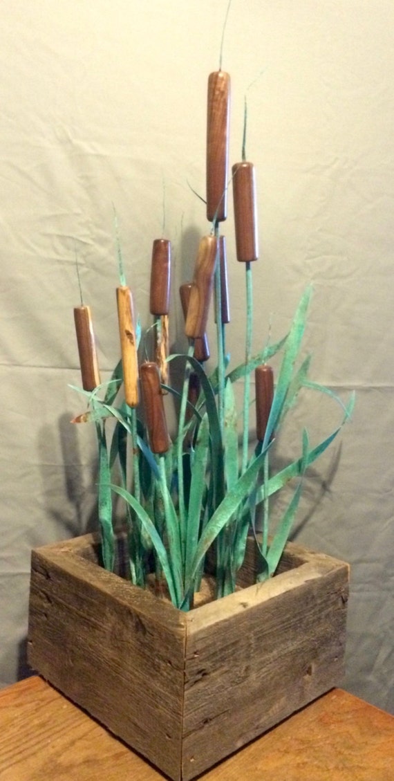 Copper and Wood Cattails