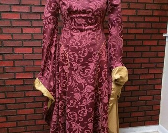 Cersei Lannister dress GOT inspired cosplay, Game of Thrones costume, Cersei Lannister dress, made to order, any color.