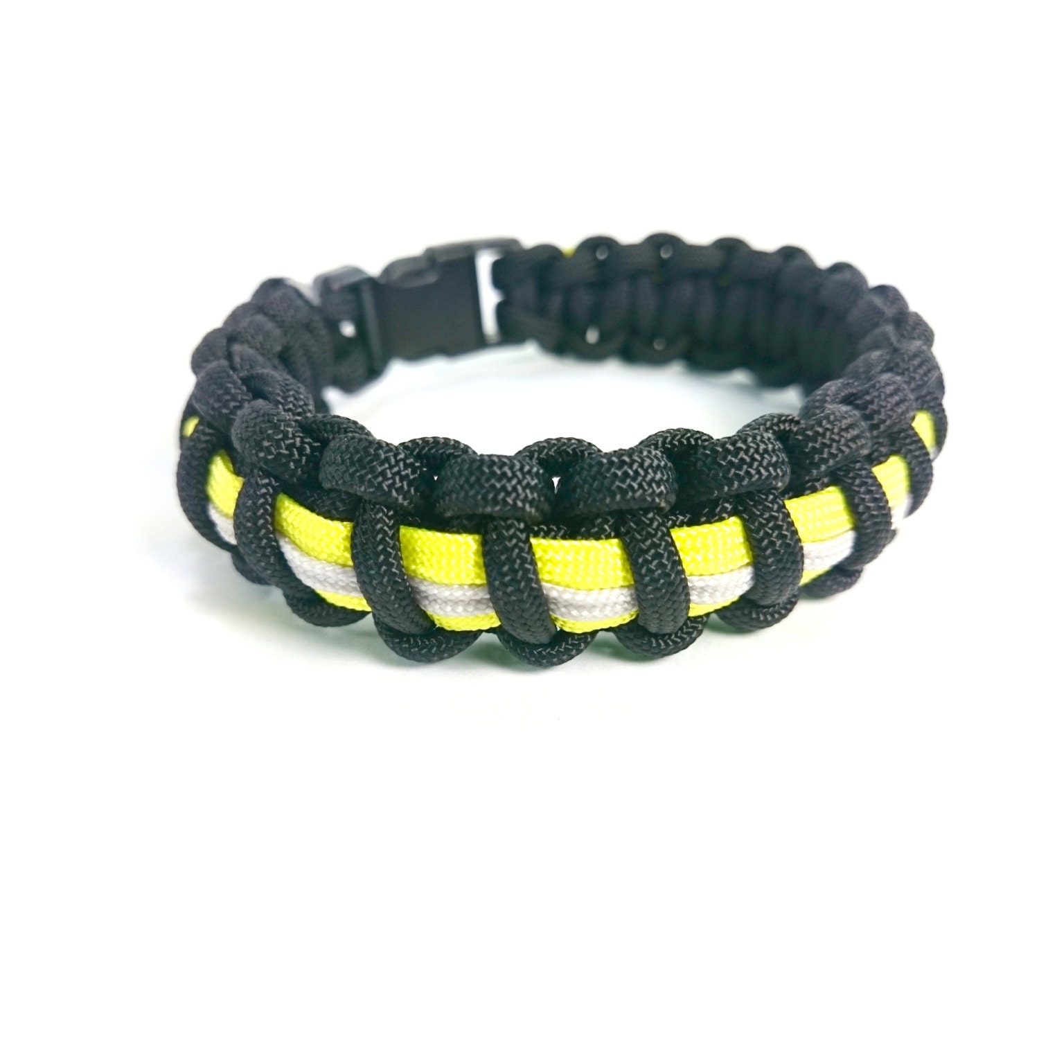 Firefighter Paracord Bracelet for Men and Women Bunker Gear