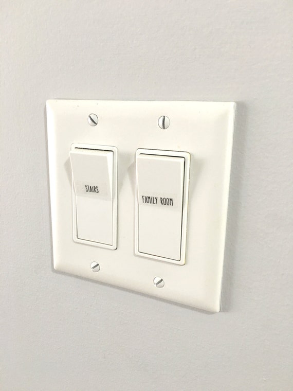 Custom Clear Stickers Light switch sticker Custom stickers