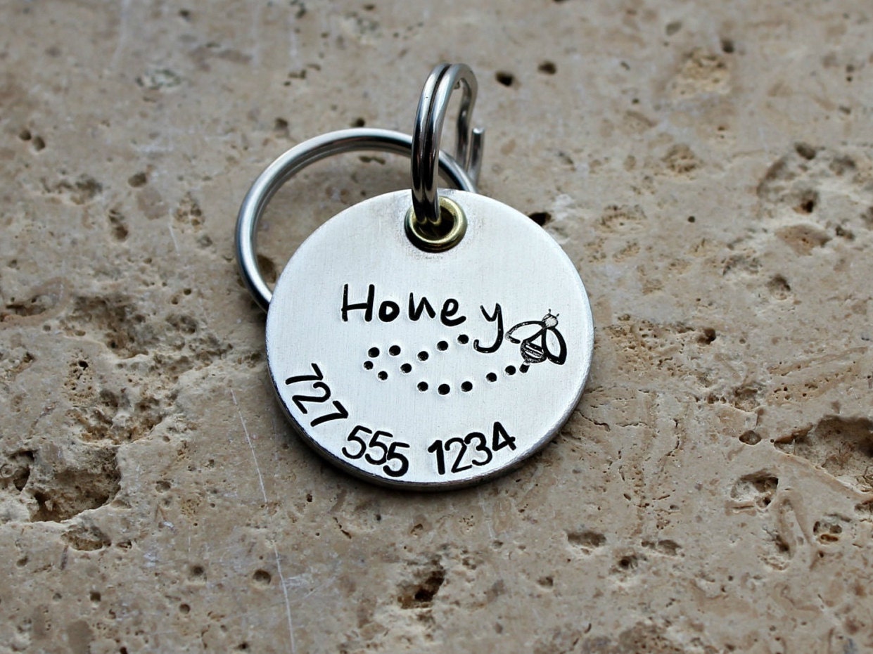 Dog Tag Pet ID Tag Pet Name Tag Dog Collar Tag