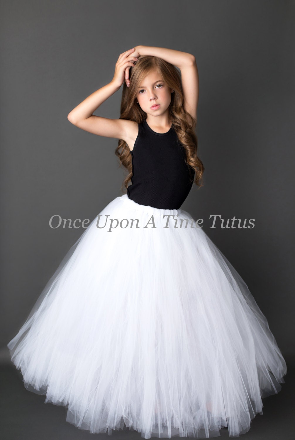 white tutu mini skirt