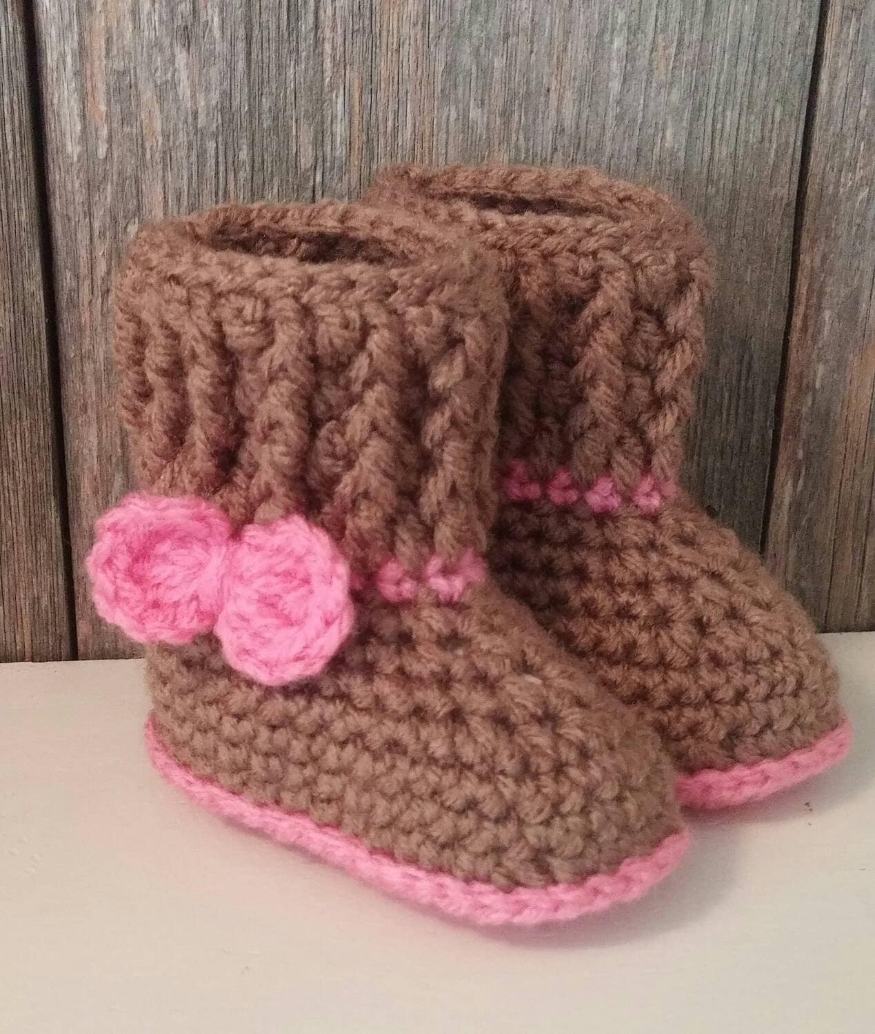 Crochet Baby Ugg Boots Tutorial