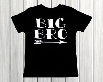 Big Bro arrow shirt boy shirt big brother shirt pregnancy announcement shirt big bro shirt hipster boy shirt big little shirt sibling shirt