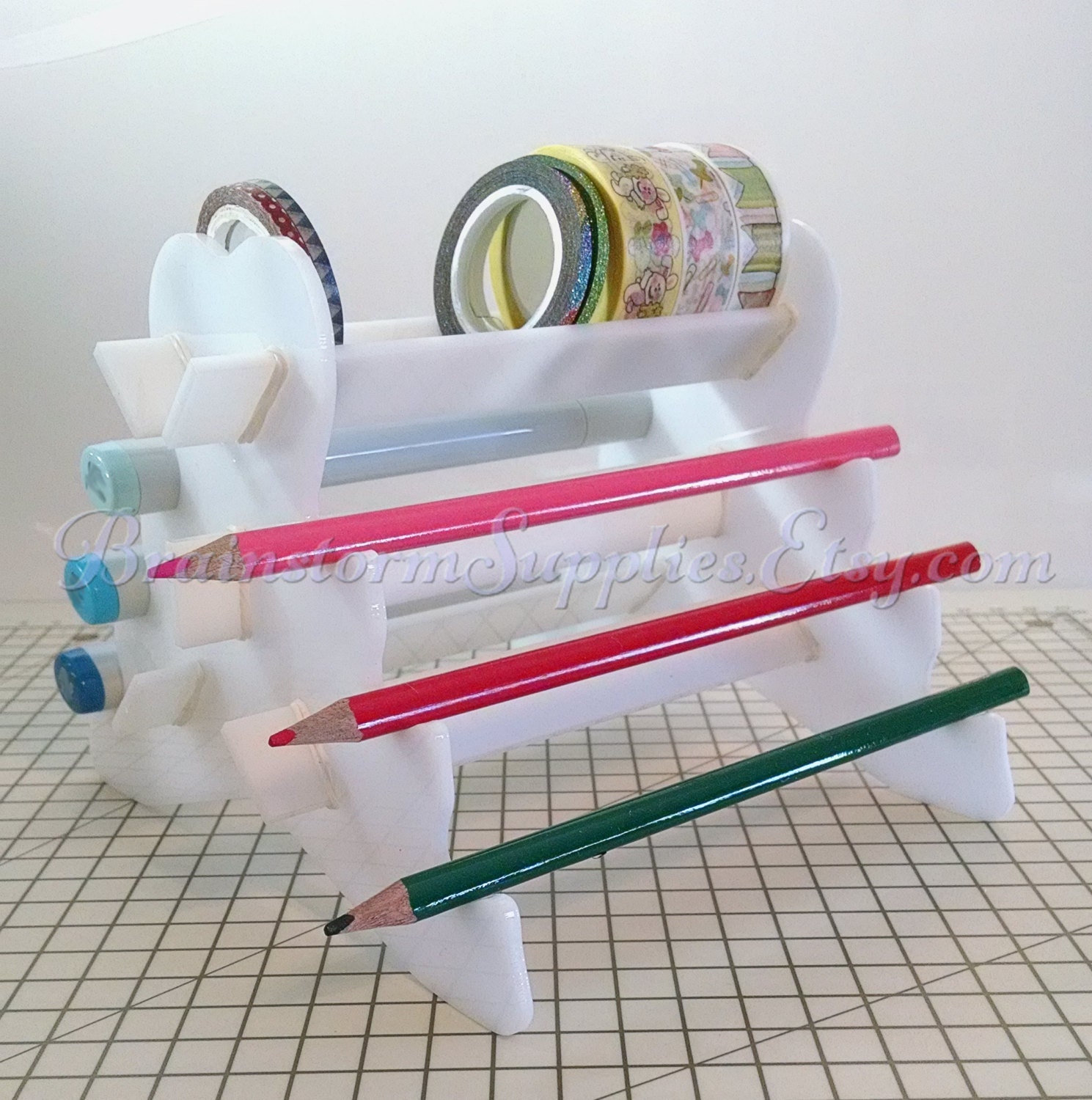 Horizontal Marker Colored Pencil Holder. by BrainstormSupplies