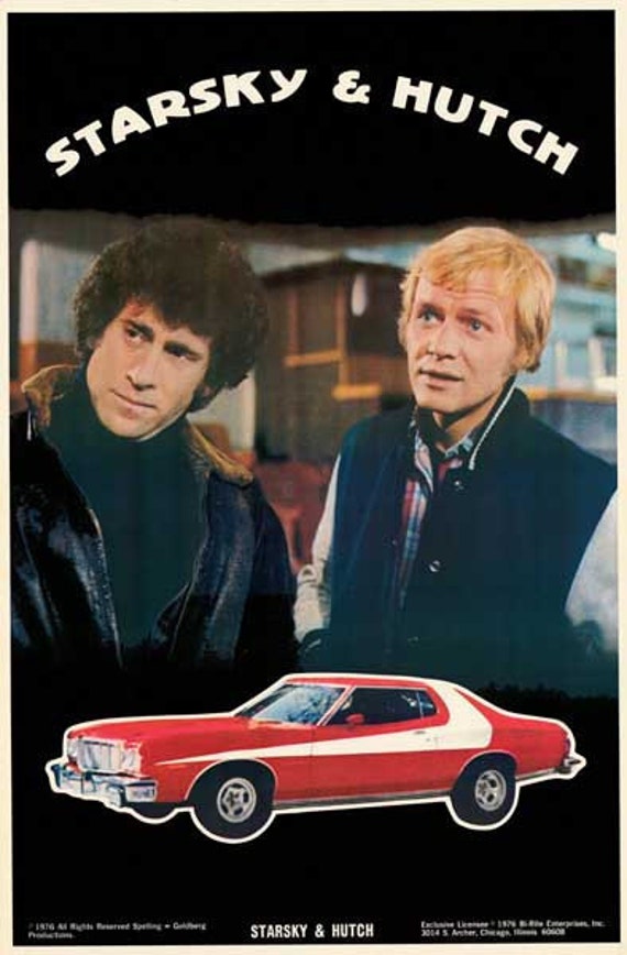 Starsky and Hutch 1976 TV Show Poster