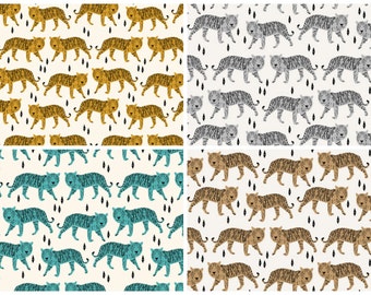 Custom Baby Bedding // Tiger Collection // Choose your color