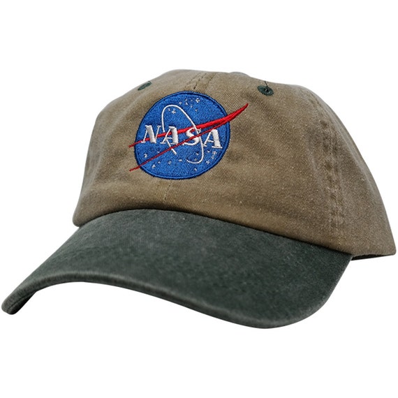 NASA INSIGNIA Embroidered 2-Tone Pigment Dyed Cotton by armycrew