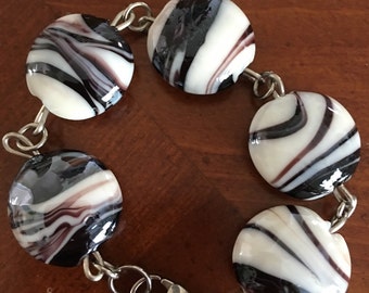 Caramel Glass Bracelet.