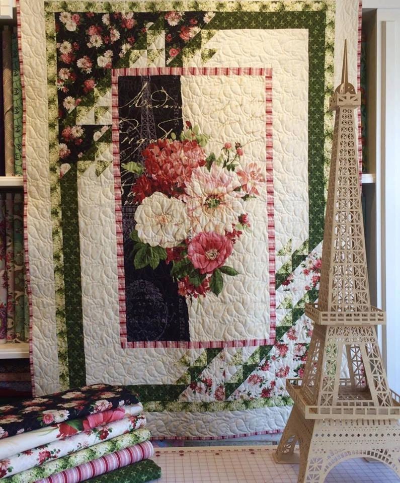 Hand made quilt made in Canada made to order patch work