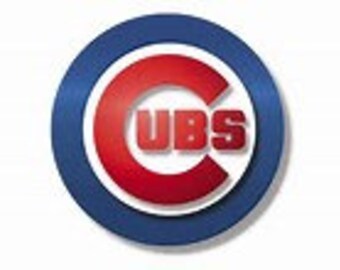 Chicago Cubs embroidered patches old stock glue or sew in