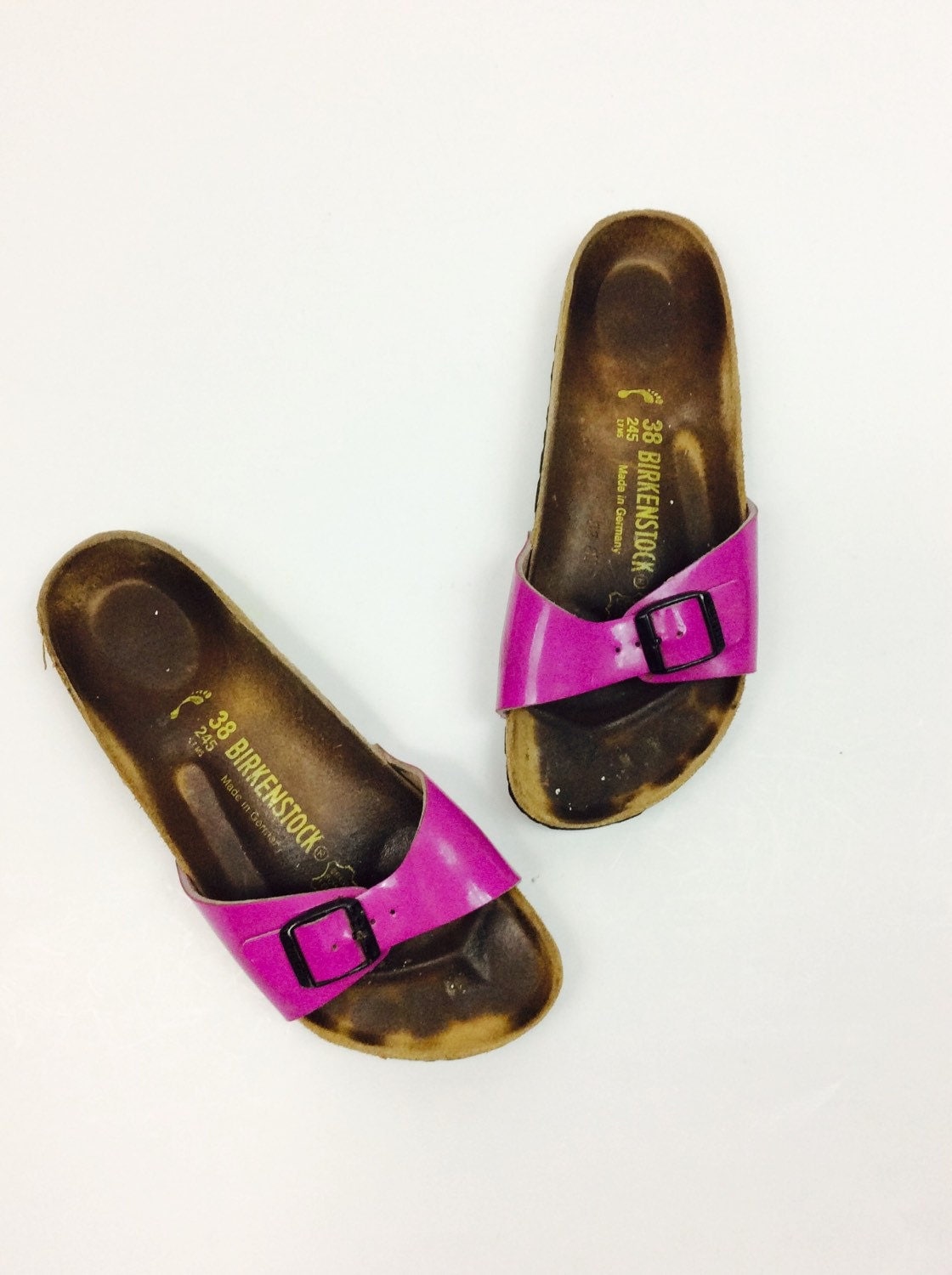 Vintage Birkenstock sandals purple Birkenstock 38 sandals
