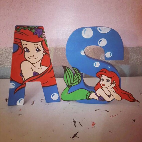 the little mermaid letters