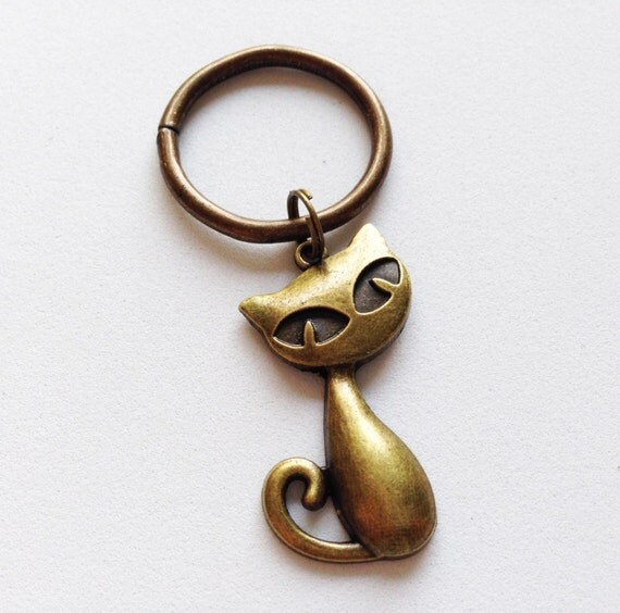  CAT  Keychain  Cat  Lanyards Pendant Charm Keychain  3D  by 