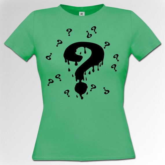 green riddler shirt