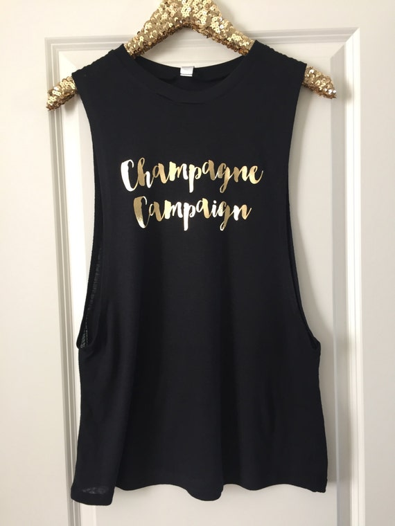 Champaign Campaign Long Muscle Tank Top