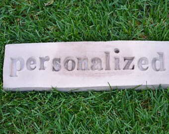 Personalized bricks. For home or garden