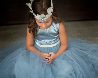 flower girls tulle dress,Soft tulle dress,Girls Dress, Flower Girls CUSTOM sewn dress