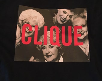 Golden Girls "Clique" tee