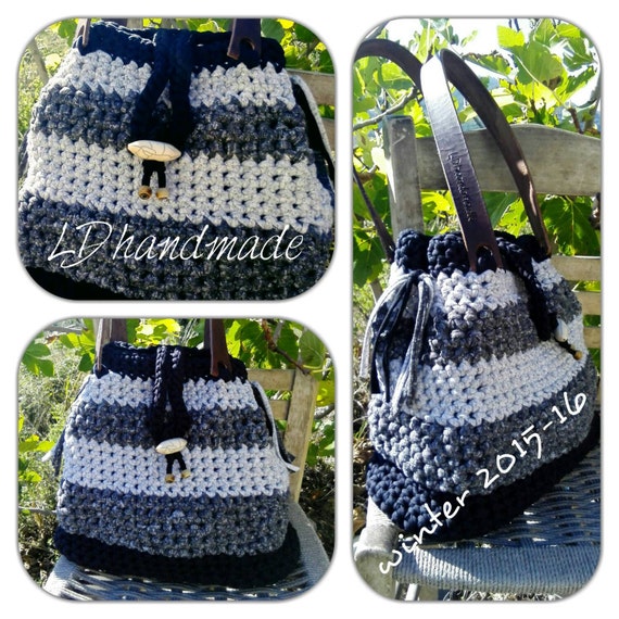 Items similar to Handmade crochet bag. on Etsy