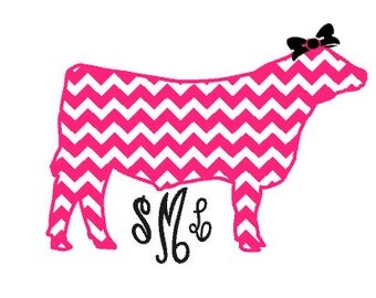 Download Cow monogram | Etsy