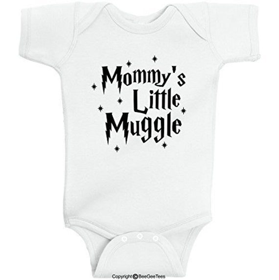 Download Mommy's Little Muggle Cute Harry Potter Baby Romper Wizard