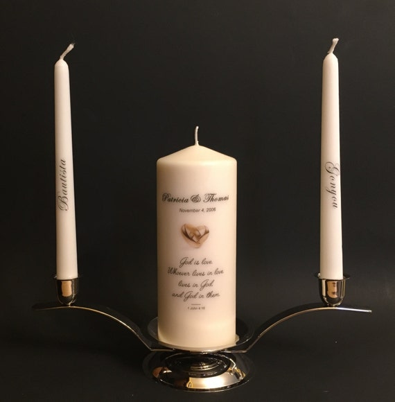 Personalized Wedding Unity Candles